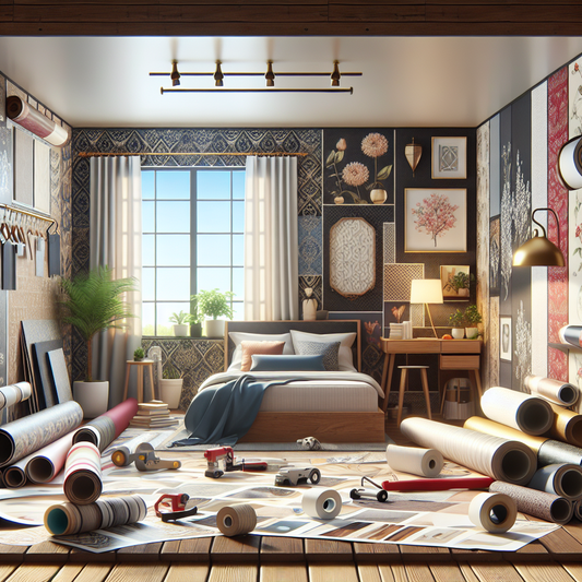 papier peint pour chambre leroy merlin