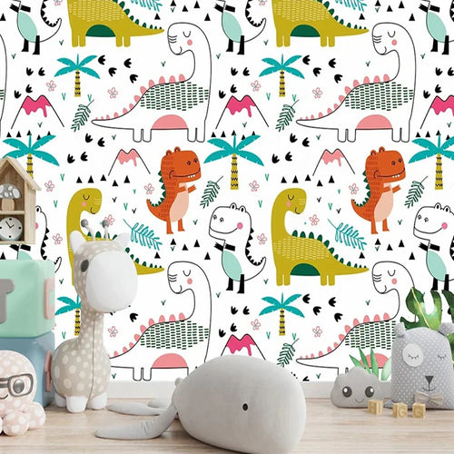 dinosaure papier peint - 1M²