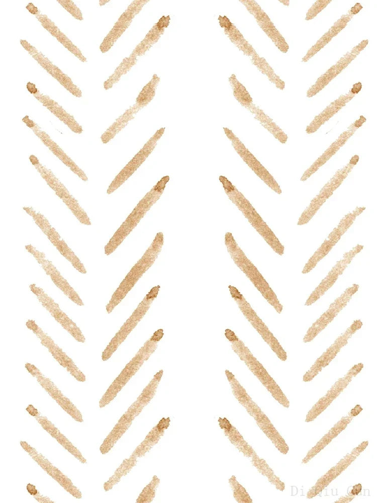 papier peint bohème beige - 45cmx300cm