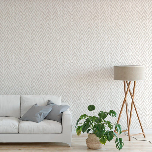 papier peint scandinave salon