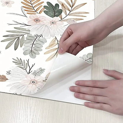 bande papier peint chambre végétal