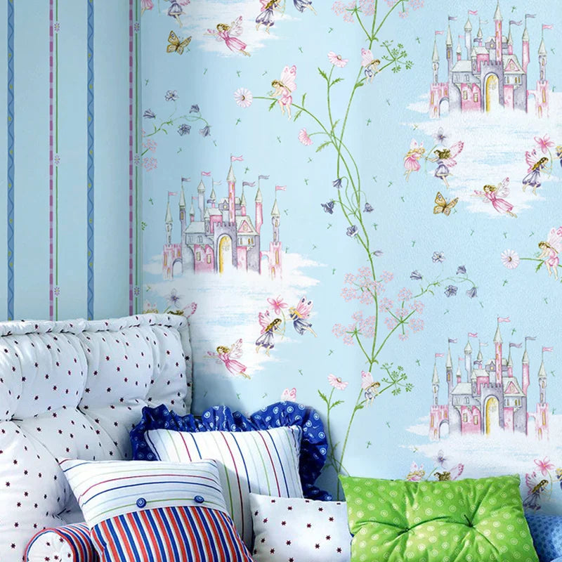 motif papier peint chambre fille - 0.53x10m