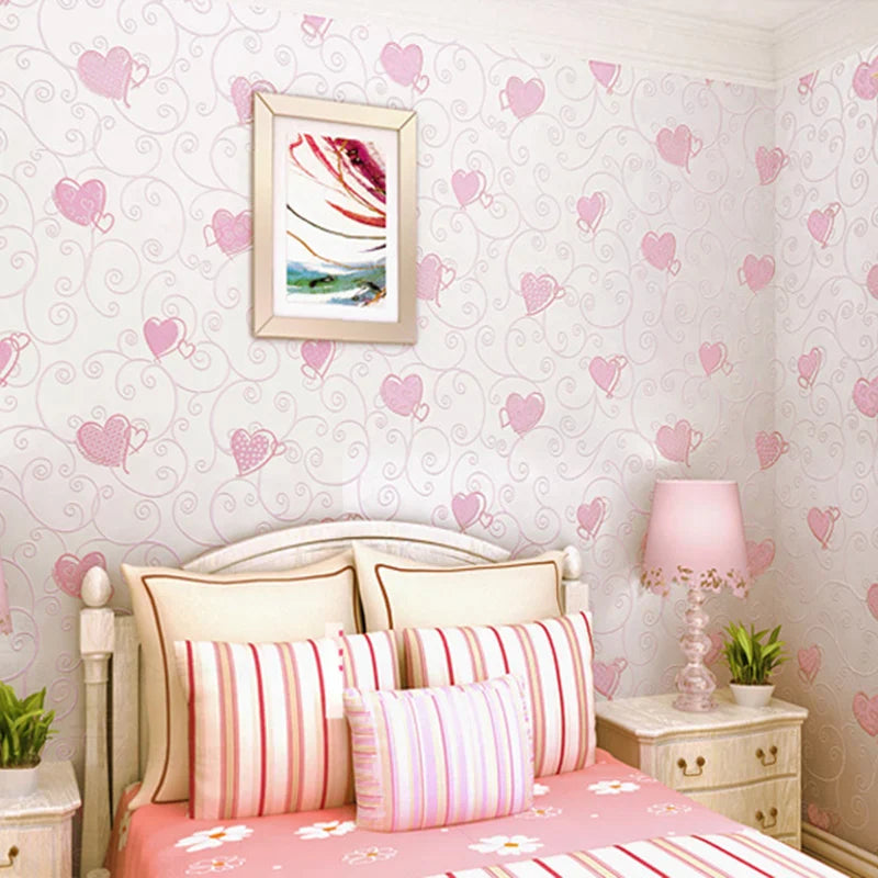 papier peint chambre fille princesse - 5.3㎡