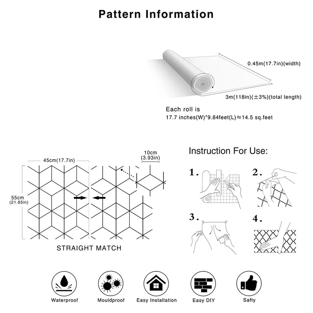 papier peint géométriques