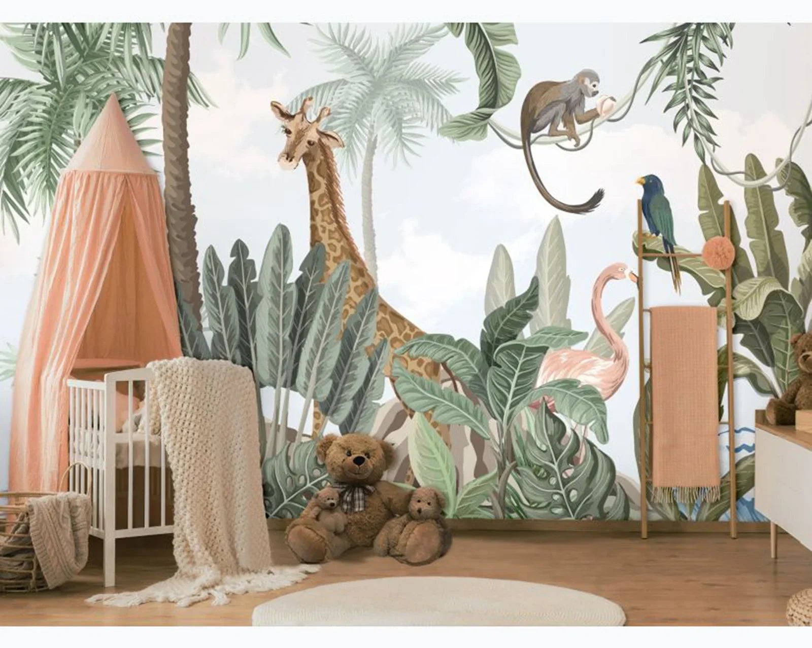 papier peint jungle enfant