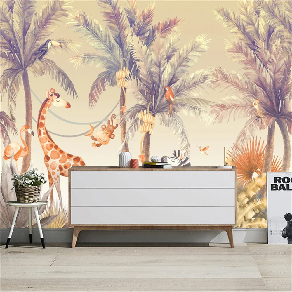 papier peint motif jungle - 1M²