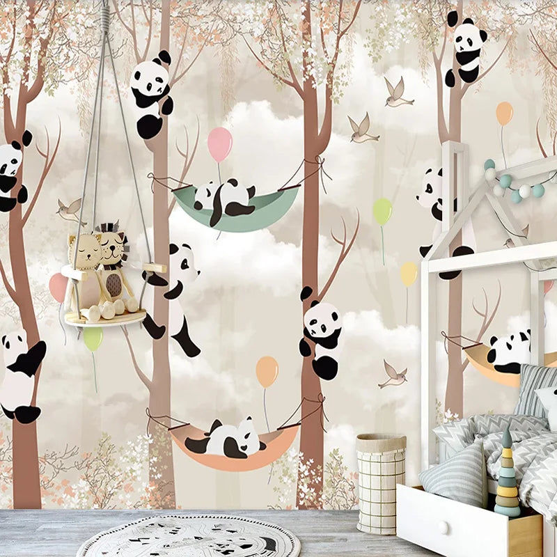 papier peint panda