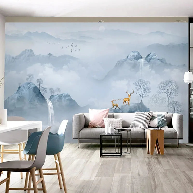 tapisserie paysage mural - 1M²